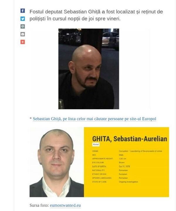 Noua înfățișare a lui Sebastian Ghiță. (captură ecran) Noua înfățișare a lui Sebastian Ghiță. (captură ecran) - Sputnik Moldova-România