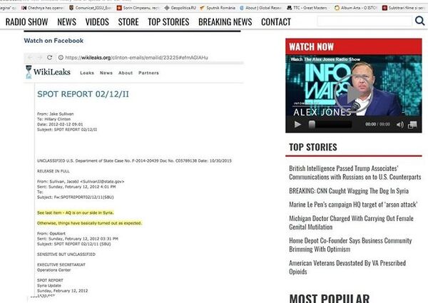 Wikileaks (Captură ecran) Wikileaks (Captură ecran) - Sputnik Moldova-România