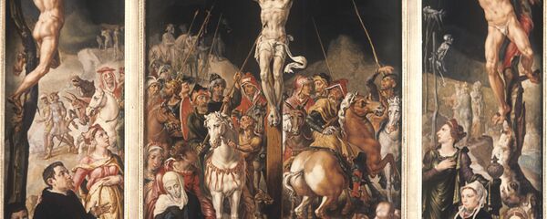 Copia picturii ”Golgota” de M. van Heemskerck - Sputnik Moldova