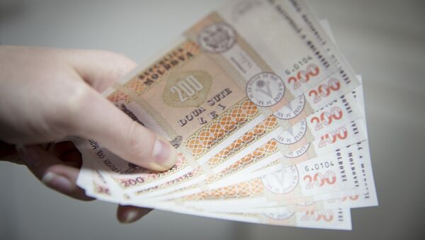 банкноты номиналом 200 лей - Sputnik Moldova-România