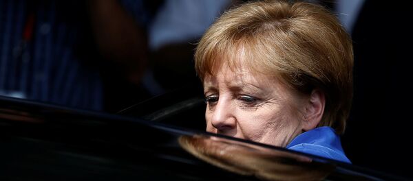 German Chancellor Angela Merkel leaves a news conference in Berlin, Germany (File) - Sputnik Moldova