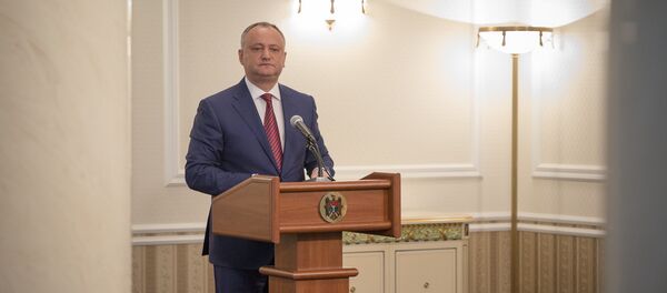 Президент РМ Игорь Додон - Sputnik Молдова