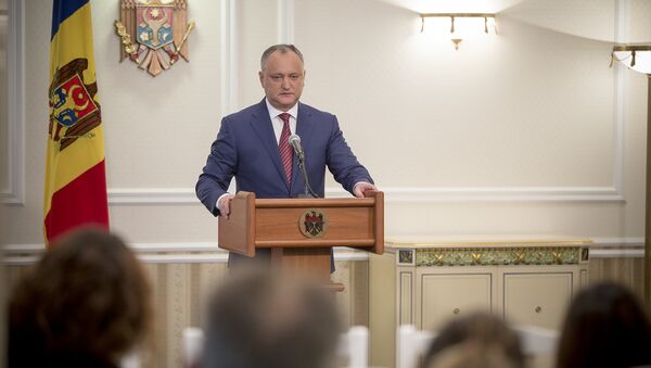 Президент Республики Молдова Игорь Додон - Sputnik Молдова
