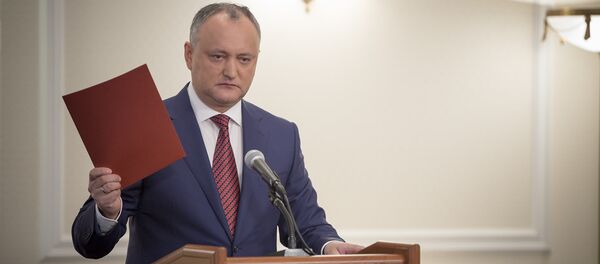 Президент Республики Молдова Игорь Додон - Sputnik Moldova