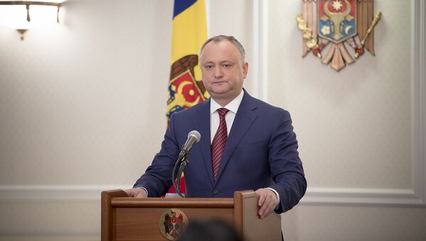 Президент Республики Молдова Игорь Додон - Sputnik Молдова