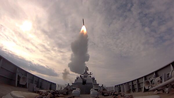 Ракетные стрельбы кораблей ВМФ России на Балтике - Sputnik Молдова