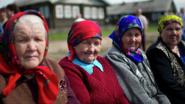 Residents of the village of Krivoi Navolok, Komi Republic, celebrate the Village Day - Sputnik Moldova-România