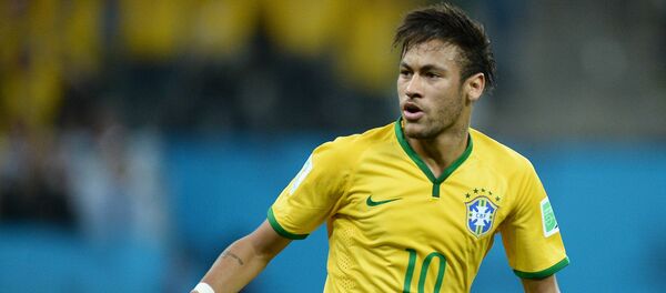 Игрок сборной Бразилии Неймар Игрок сборной Бразилии Неймар - Sputnik Молдова