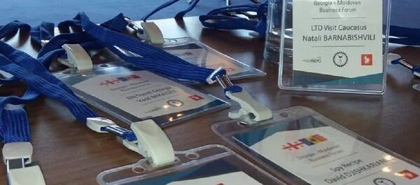 Грузино-молдавский бизнес-форум в Тбилиси - Sputnik Молдова