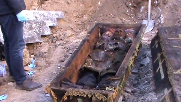 Гроб с останками офицера русской императорской армии нашли в Турции - Sputnik Молдова