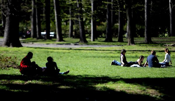 Парк в Милане Парк в Милане - Sputnik Молдова