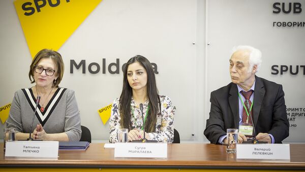 Татьяна Млечко, Сурга Миралаева и Валерий Лелевкин - Sputnik Молдова