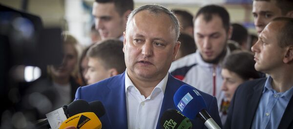 Президент Республики Молдова Игорь Додон - Sputnik Moldova