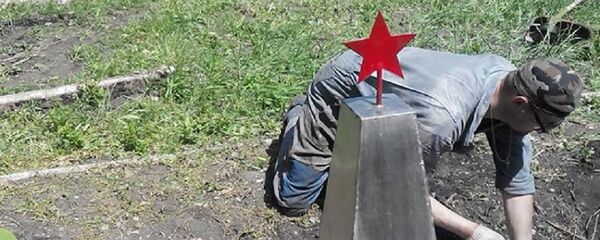 Установка обелиска у села Каракуй - Sputnik Молдова