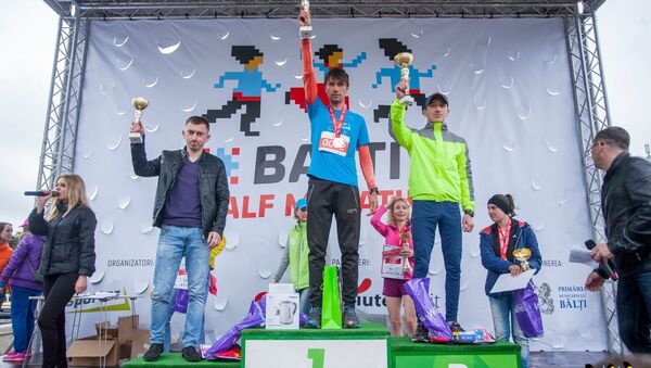 Победители первого выпуска Balti Half Marathon - Sputnik Moldova