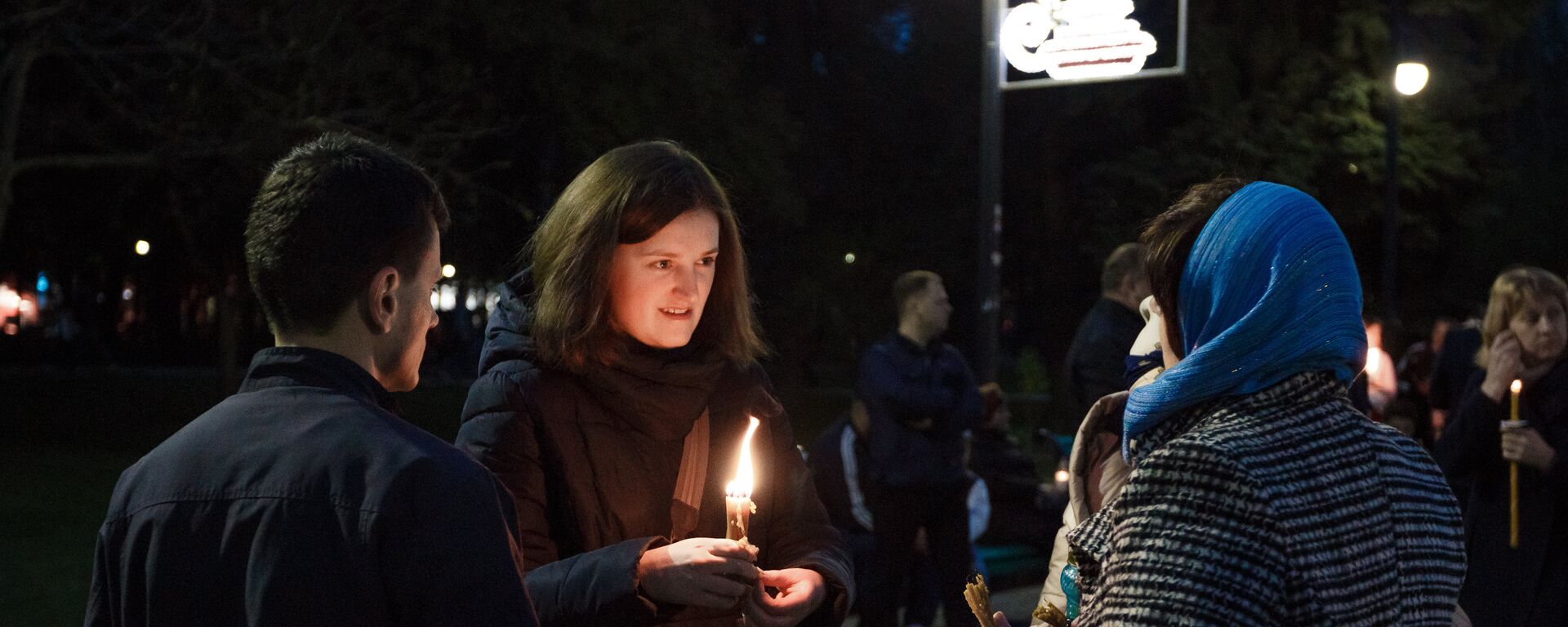 Благодатный огонь, Пасха, Focul Haric, Paste - Sputnik Молдова, 1920, 13.04.2020