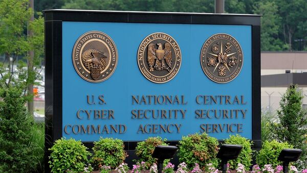 A sign stands outside the National Security Agency (NSA) campus in Fort Meade - Sputnik Moldova-România