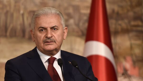 Премьер-министр Турции Бинали Йылдырым - Sputnik Moldova-România