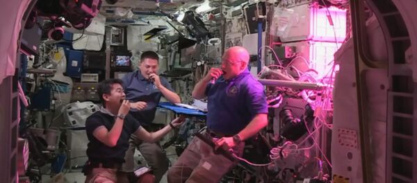 Космическая еда: как астронавты пробовали впервые выращенный на МКС салат - Sputnik Молдова