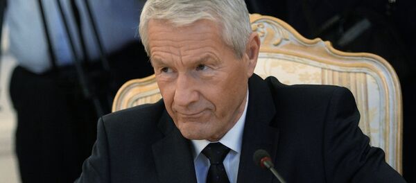 Встреча главы МИД РФ С.Лаврова и Генерального секретаря Совета Европы Т.Ягланда - Sputnik Молдова