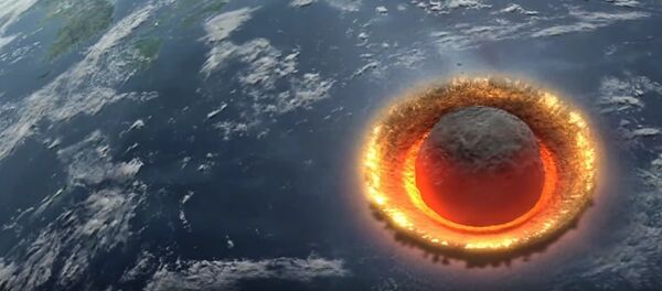 Discovery Channel - Large Asteroid Impact Simulation - Sputnik Moldova-România
