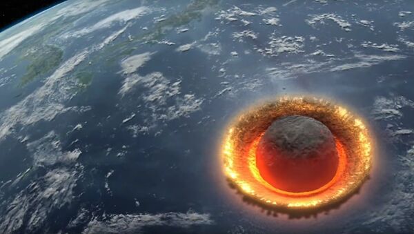 Discovery Channel - Large Asteroid Impact Simulation  - Sputnik Moldova-România