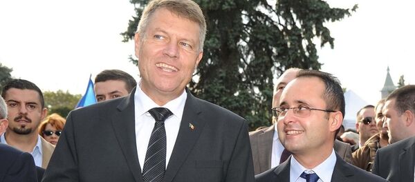 Klaus Iohannis și Cristian Bușoi - Sputnik Moldova-România
