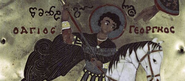 Икона с изображением святого Георгия - Sputnik Moldova