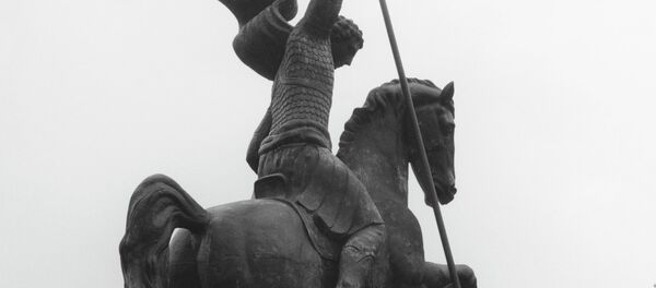Скульптура З.Церетели Георгий Победоносец - Sputnik Молдова