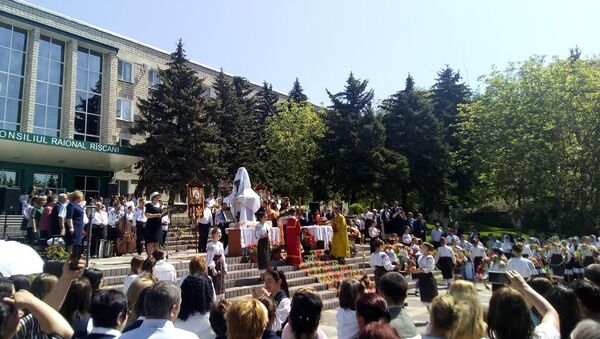 Inaugurarea bustului lui Gheorghe Râșcanu - Sputnik Moldova