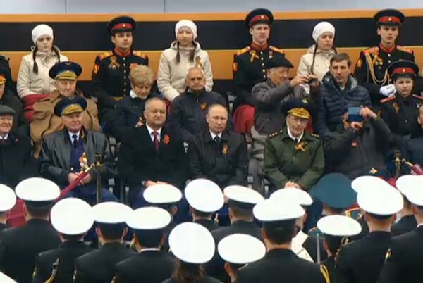 Vladimir Putin și Igor Dodon  - Sputnik Moldova