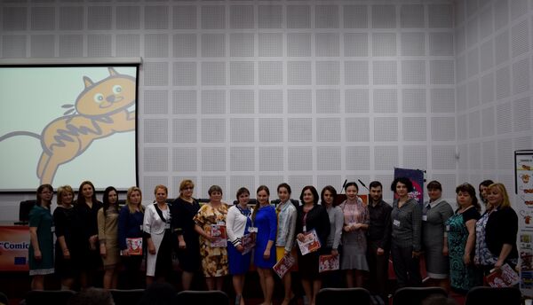 Conferinţa Internaţională Comics in Teaching Languages - for a New Age of Didactic Creativity, Vaslui, România Conferinţa Internaţională Comics in Teaching Languages - for a New Age of Didactic Creativity, Vaslui, România - Sputnik Moldova