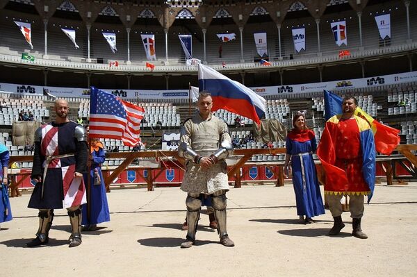 Победители фестиваля средневекового боя Битва наций - Sputnik Молдова