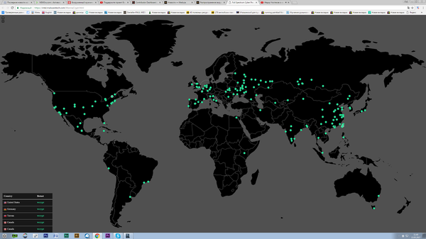 Карта заражения опасного вируса - Sputnik Молдова