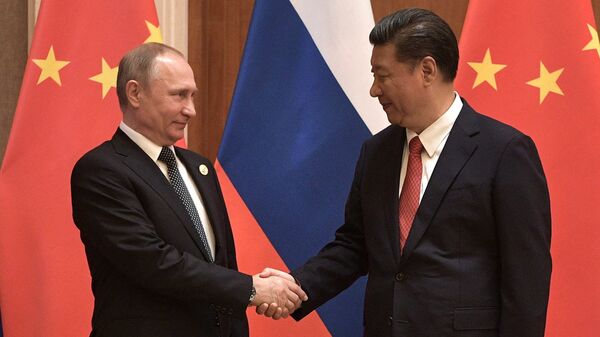  Vladimir Putin și Xi Jinping - Sputnik Moldova