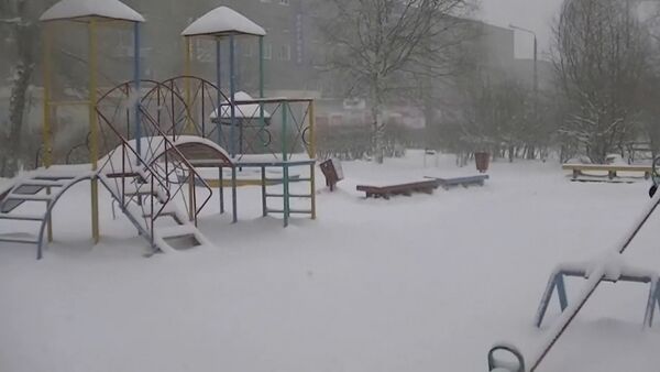 Майский снегопад в Карелии - Sputnik Молдова