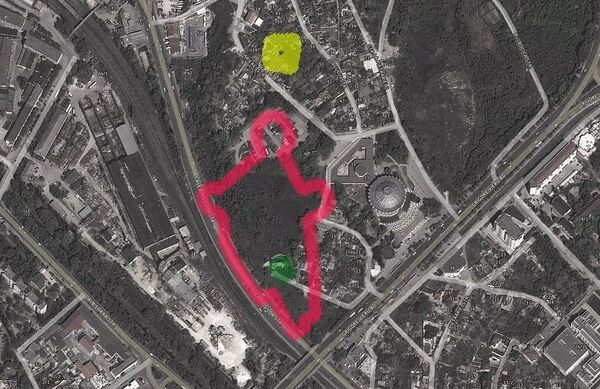 Примерное расположение старинных укреплений в Кишиневе - Sputnik Молдова