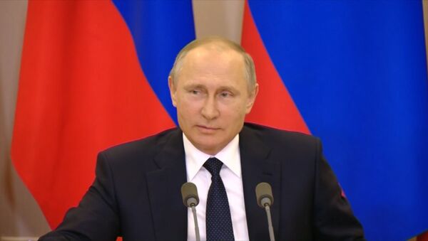 Путин о разговоре Трампа и Лаврова - Sputnik Молдова