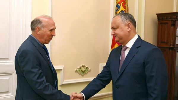 Igor Dodon și James D. Pettit - Sputnik Moldova