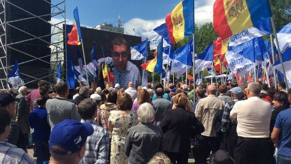 Протест в Бельцах - Sputnik Молдова