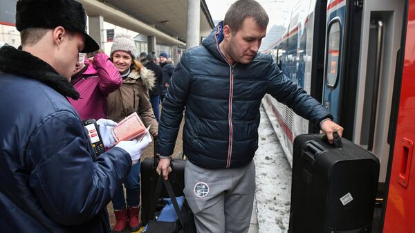 Migrație de muncă, călătorie cu trenul - Sputnik Moldova