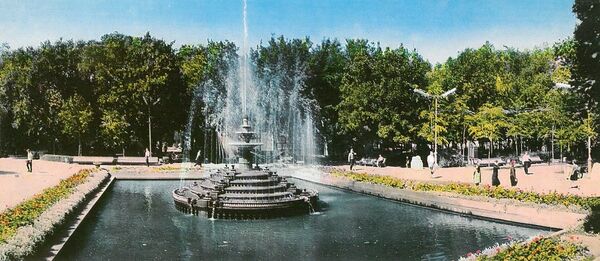 Кишинев: фонтан в Парке Пушкина - Sputnik Молдова