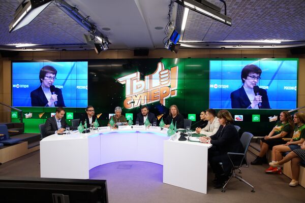 Пресс-конференция детского вокального конкурса Ты супер! Пресс-конференция детского вокального конкурса Ты супер! - Sputnik Молдова