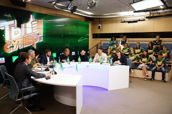 Пресс-конференция детского вокального конкурса Ты супер! Пресс-конференция детского вокального конкурса Ты супер! - Sputnik Молдова