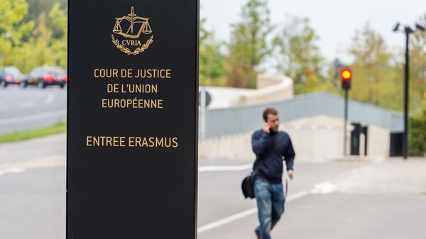 La Cour de justice de l'Union européenne (CJUE)   - Sputnik Moldova