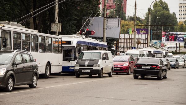 Ambuteiaj, transport, транспорт, пробки - Sputnik Moldova