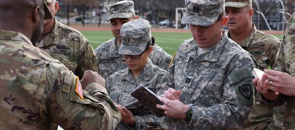 Сотрудники Национальной гвардии США Сотрудники Национальной гвардии США - Sputnik Moldova-România