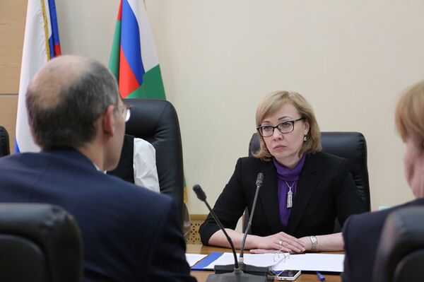 Рабочая встреча заместителя Руководителя Россельхознадзора Юлии Швабаускене - Sputnik Молдова