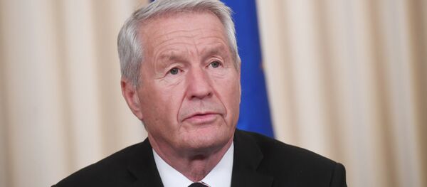 Встреча главы МИД РФ С. Лаврова с Генеральным секретарем Совета Европы Т.Ягландом - Sputnik Молдова