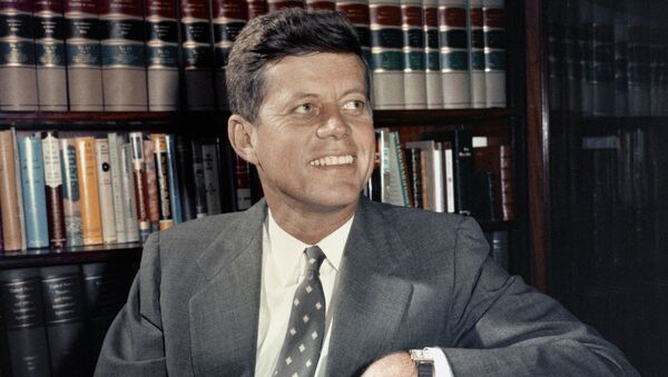 Президент США Джон Кеннеди в Вашингтоне - Sputnik Молдова